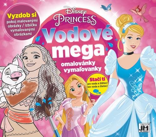 Vodové mega maľovánky Princezné