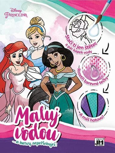 Maluj vodou Princezné