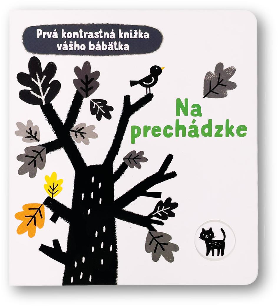 Na prechádzke: Prvá kontrastná knižka vášho bábätka