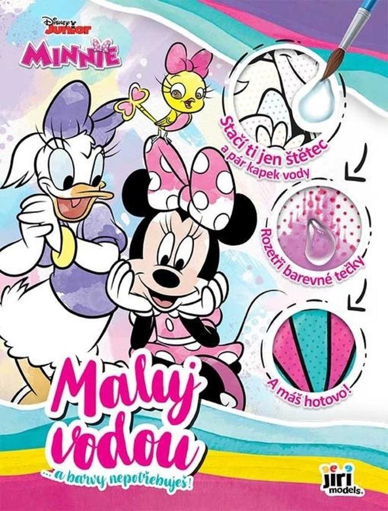 Maľuj vodou a farby nepotrebuješ Minnie