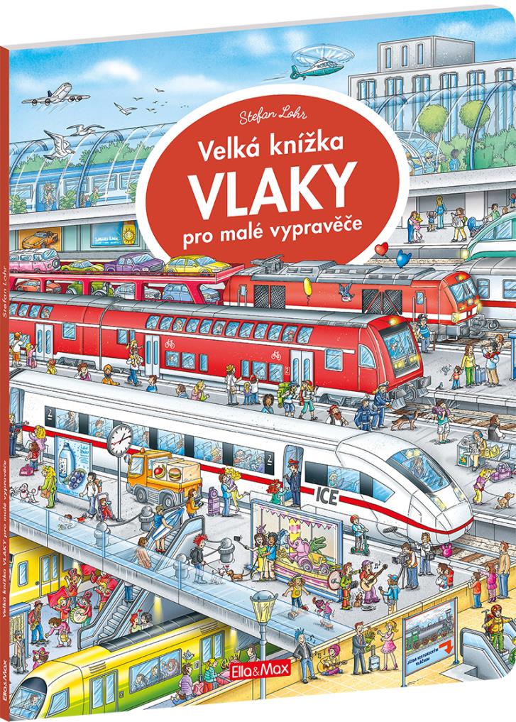 Velká knížka Vlaky pro malé vypravěče