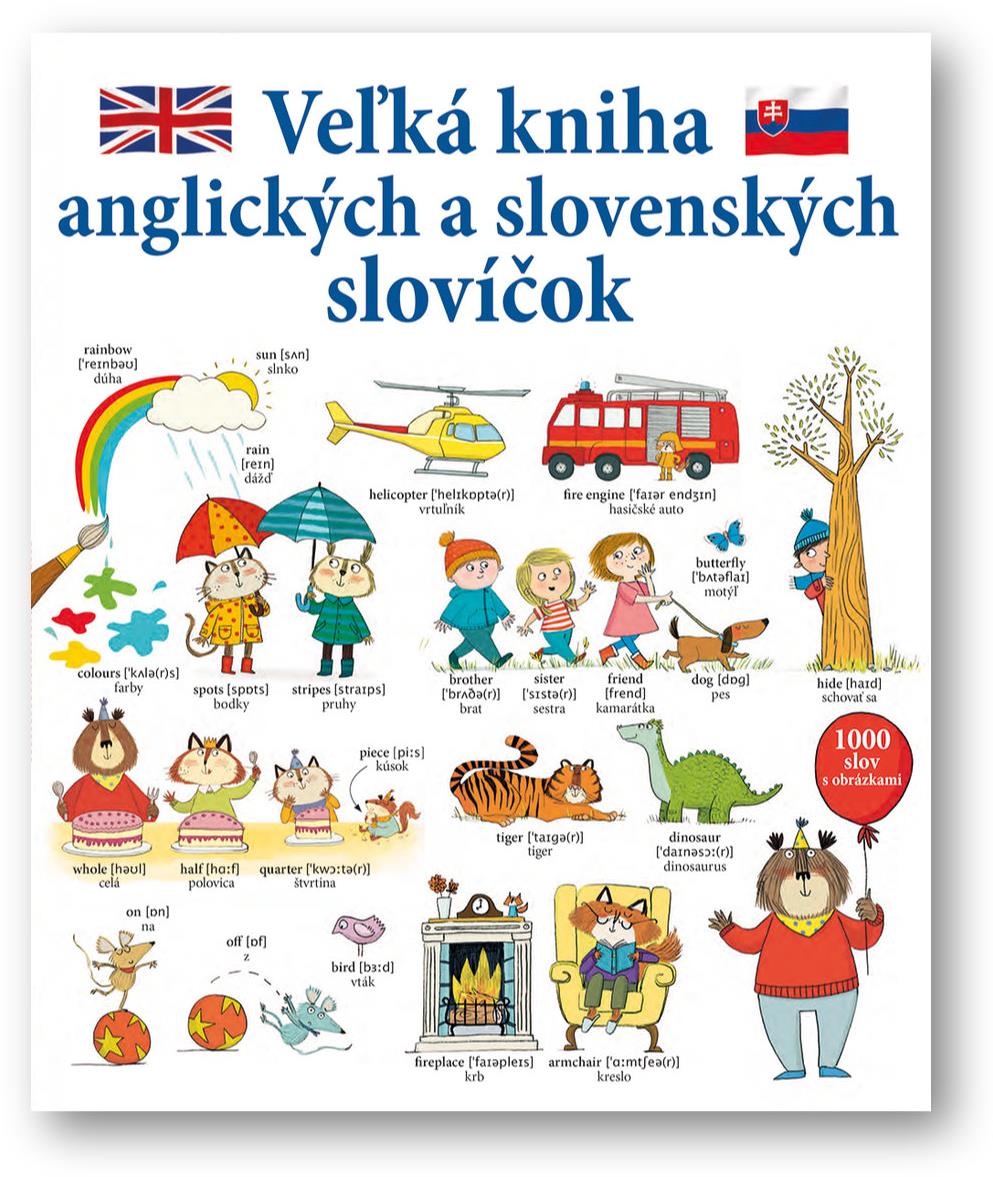 Veľká kniha anglických a slovenských slovíčok