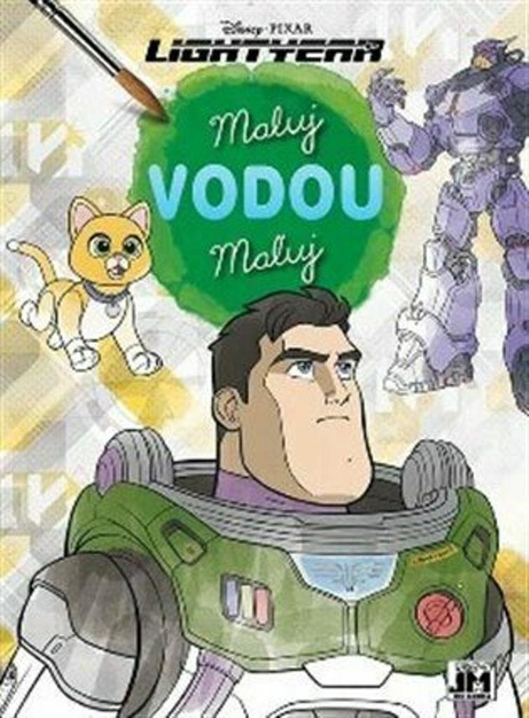 Maľuj vodou Rakeťák