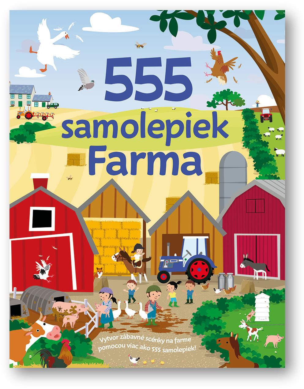 555 samolepiek Farma