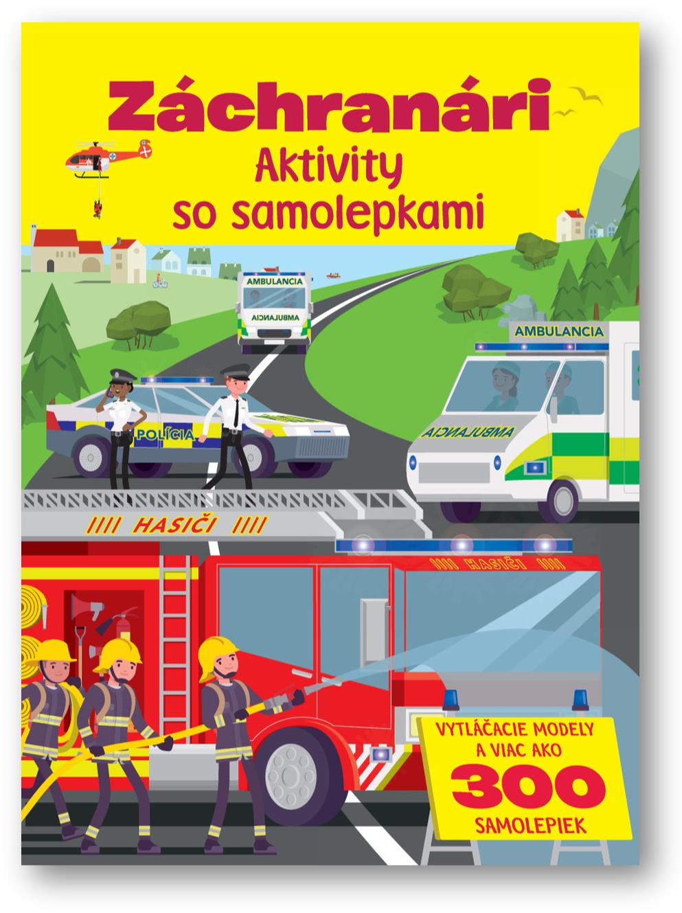 Záchranári: Aktivity so samolepkami