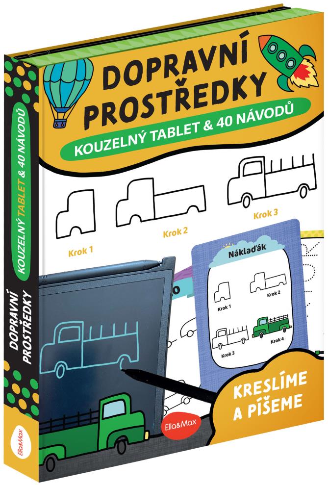 Kouzelný tablet & 40 návodů – Dopravní prostředky
