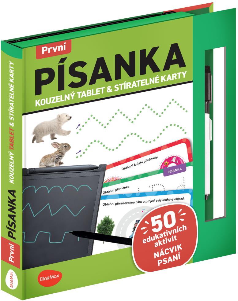 Kouzelný tablet & stíratelné karty – První písanka