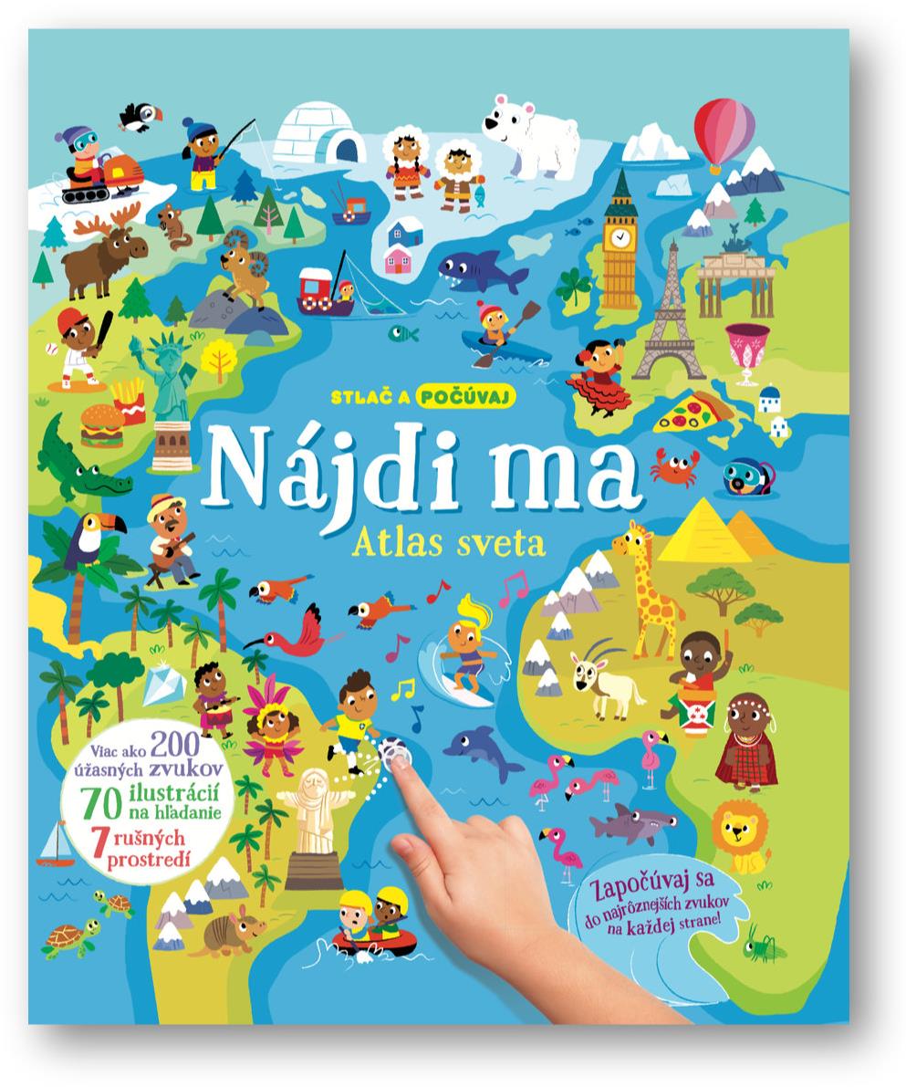 Nájdi ma Atlas sveta: Stlač a počúvaj