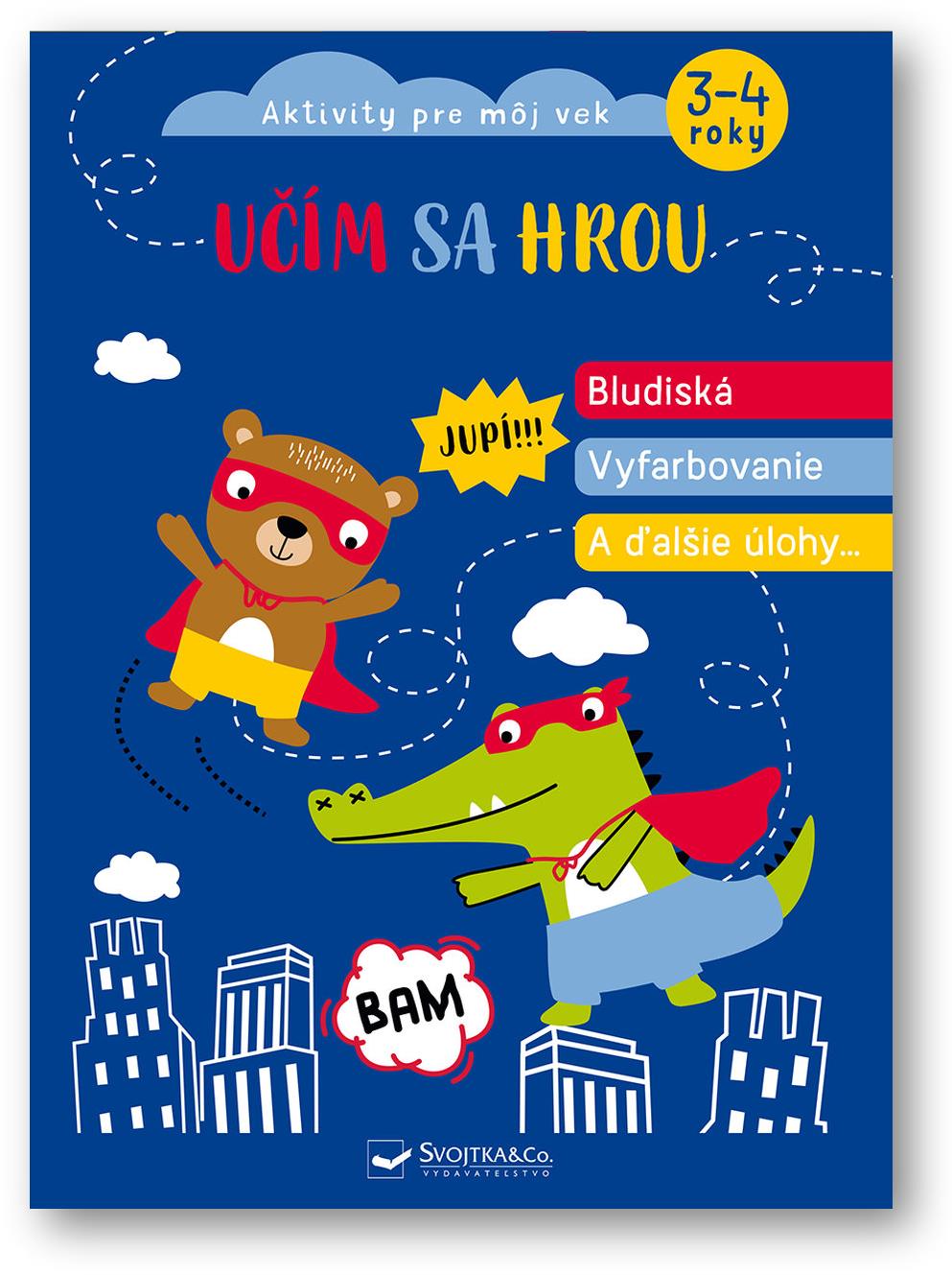 Učím sa hrou: Bludiská, vyfarbovanie a ďalšie úlohy