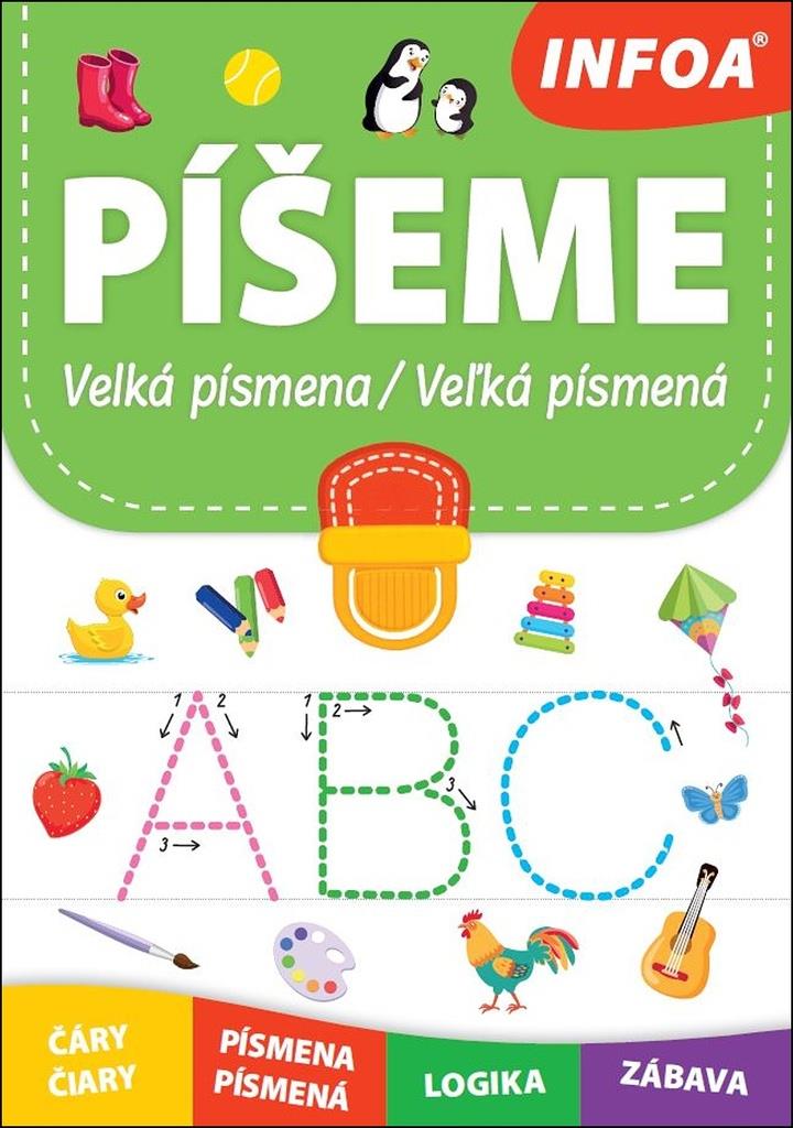 Píšeme Velká písmena/Veľká písmená: čáry, písmena, logika, zábava