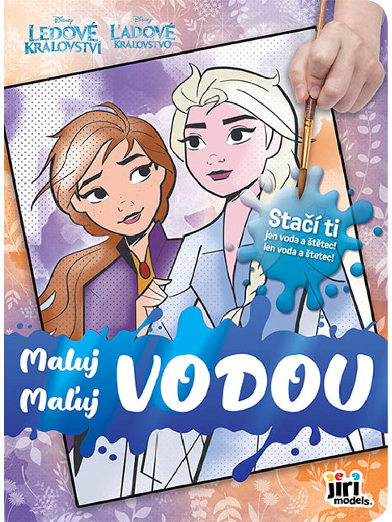 Maľuj vodou Ľadové kráľovstvo