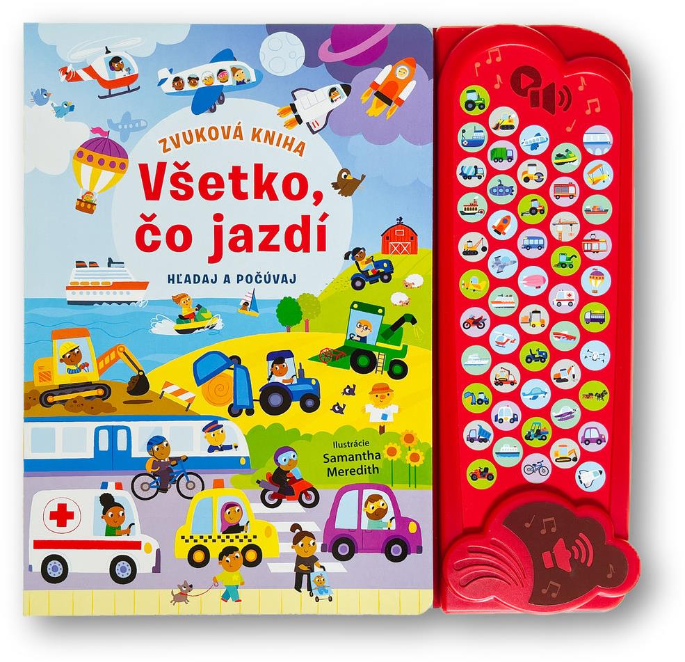 Zvuková kniha Všetko, čo jazdí: Hľadaj a počúvaj