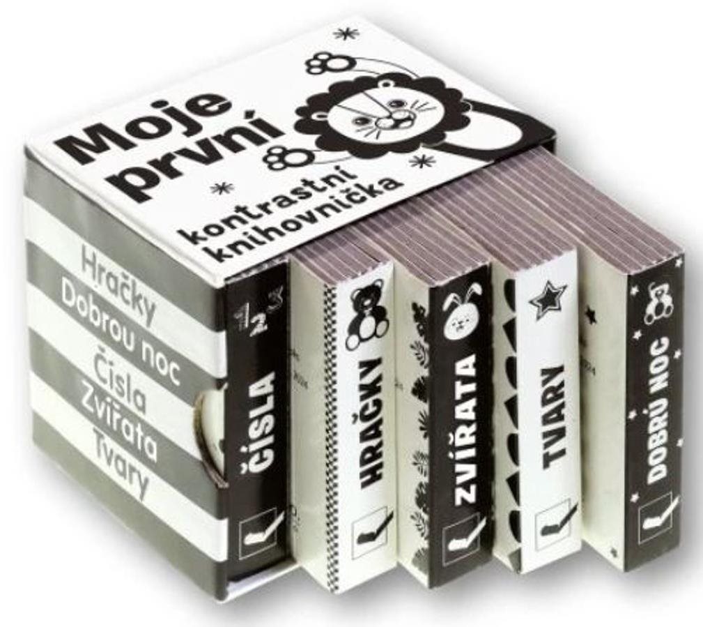 Moje první kontrastní knihovnička