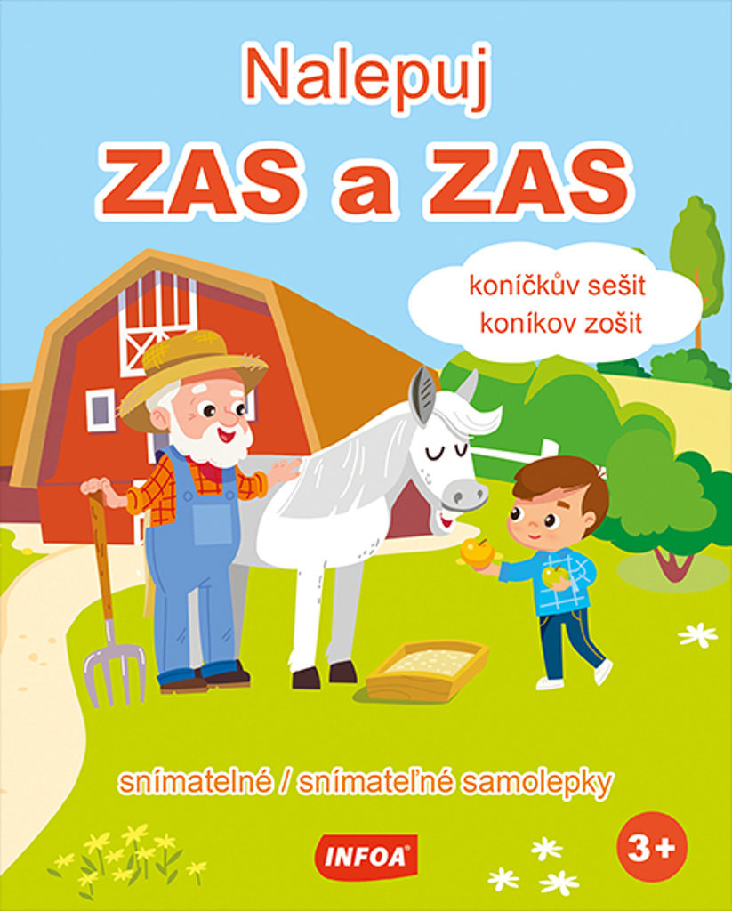 Nalepuj zas a zas koníkov zošit/koníkov zošit