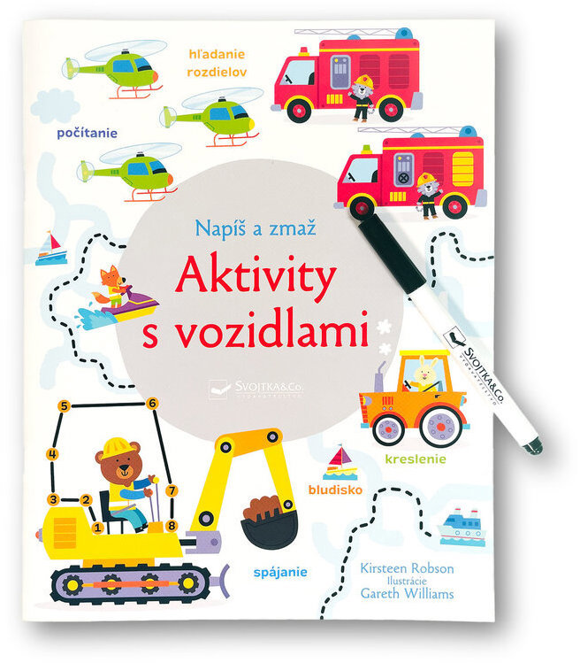 Napíš a zmaž Aktivity s vozidlami