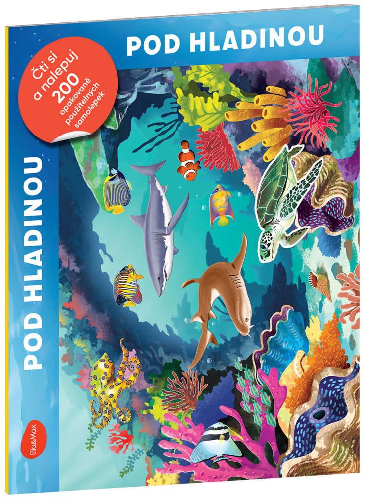 Ella&Max Čti a nalepuj - Pod hladinou