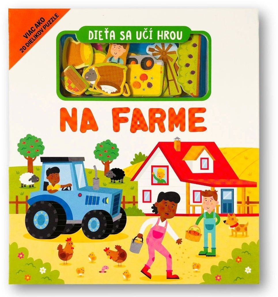 Dieťa sa učí hrou Na farme