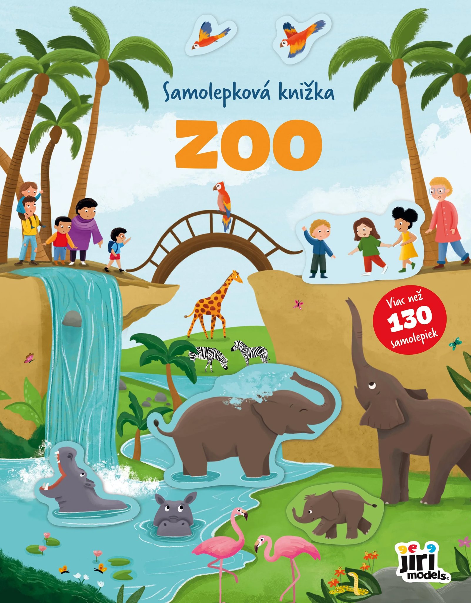 Samolepková knižka Zoo