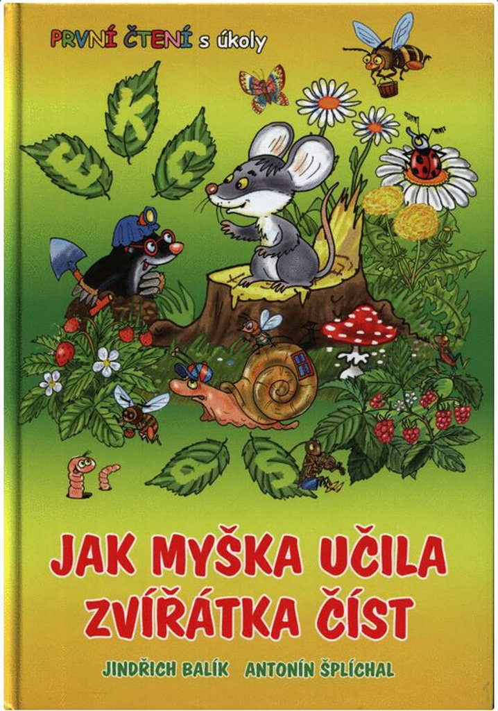 Jak myška učila zvířátka číst: První čtení s úkoly