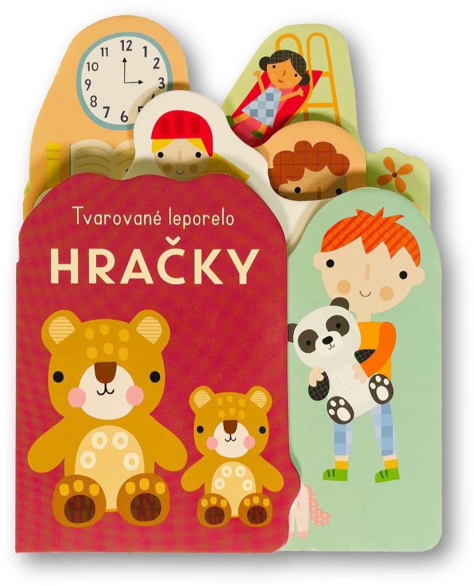 Tvarované leporelo Hračky
