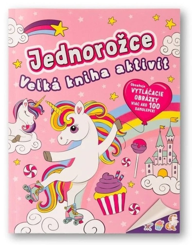 Jednorožce: Veľká kniha aktivít