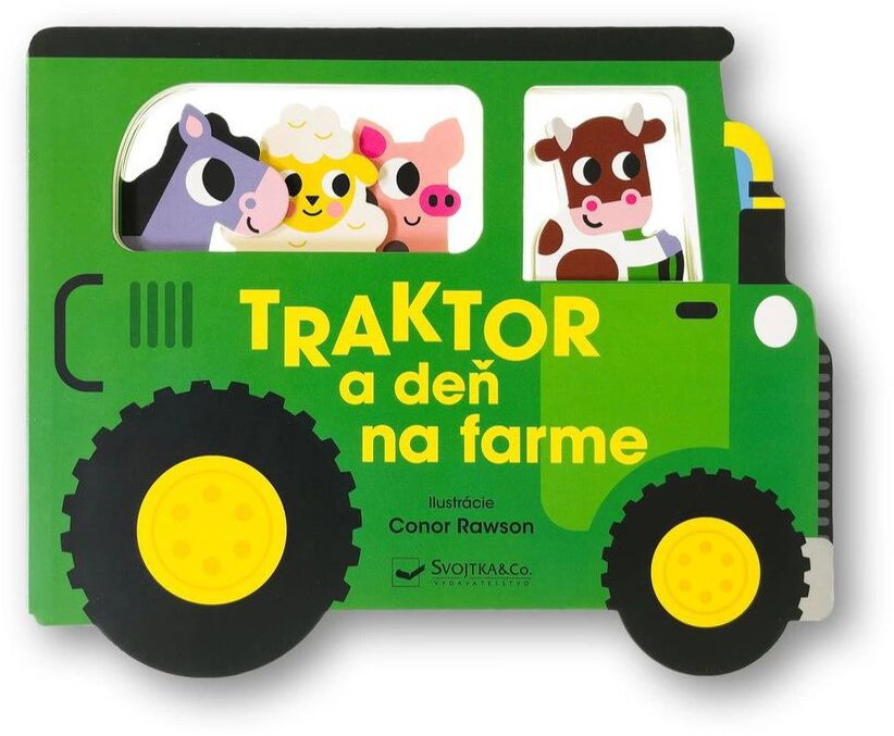 Traktor a deň na farme