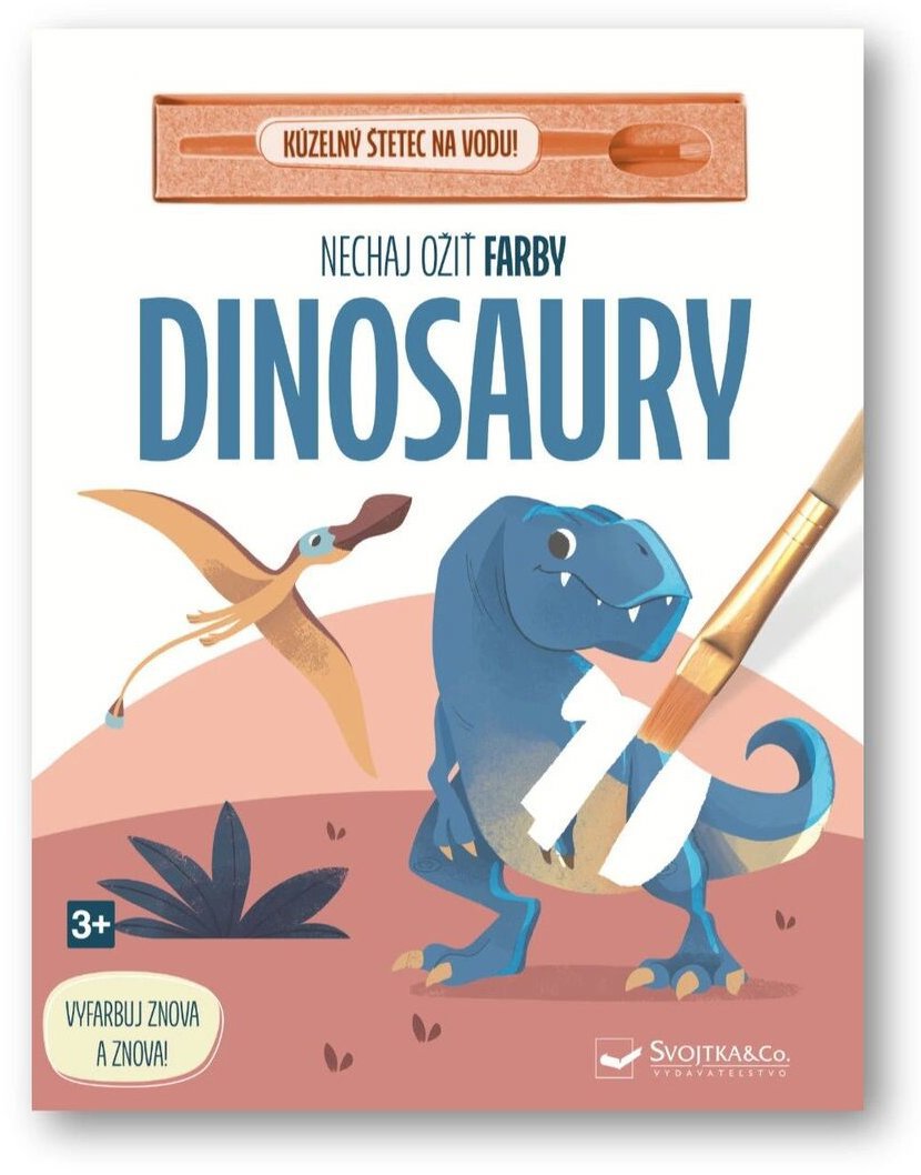 Nechaj ožiť farby Dinosaury