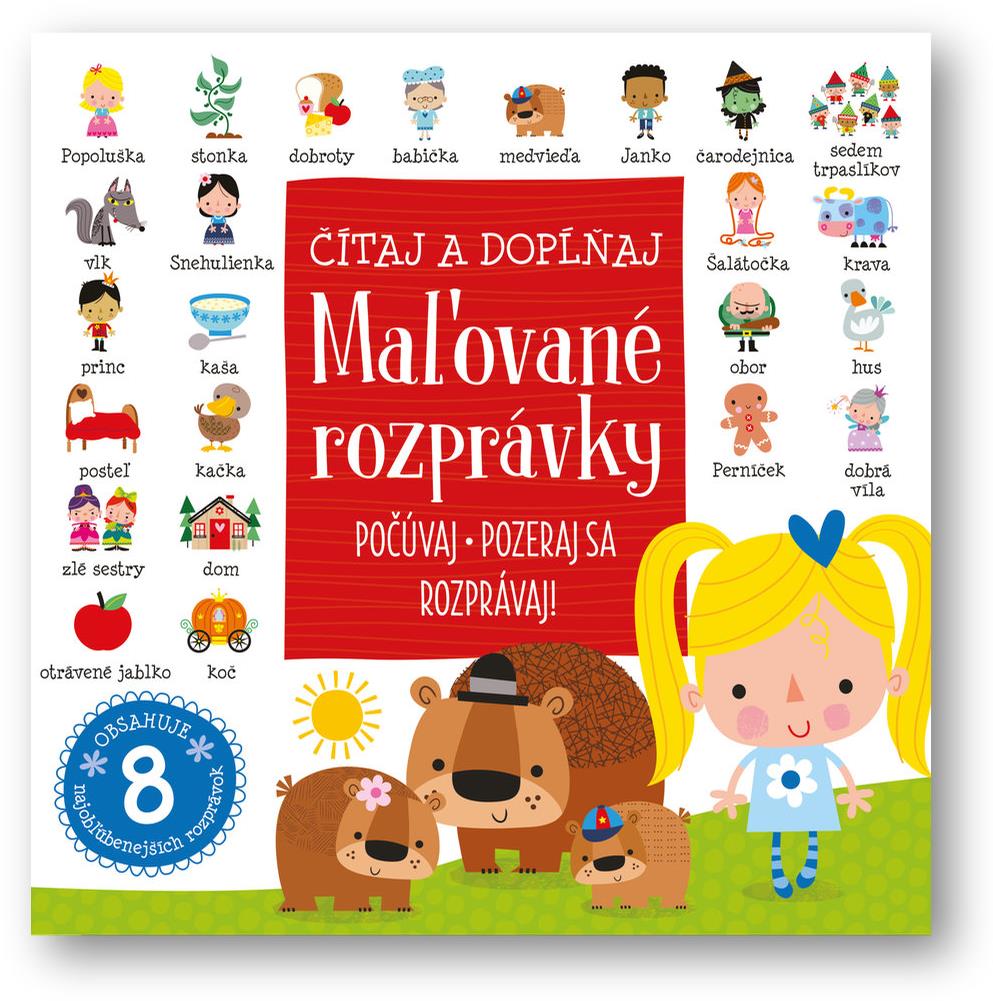 Maľované rozprávky: Prečítajte si a vyplňte