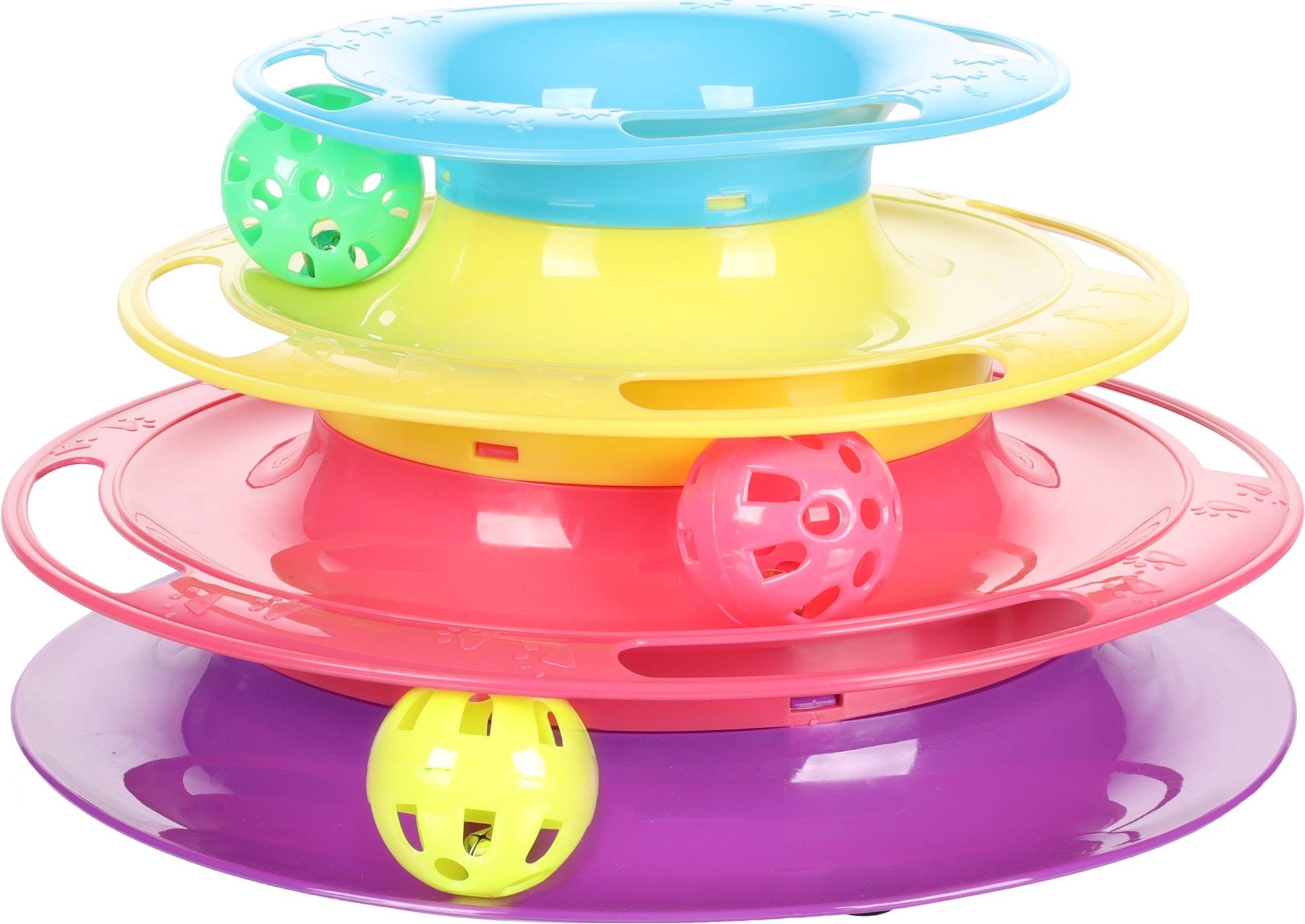 Flamingo Bagera s loptičkami 24 × 13 cm