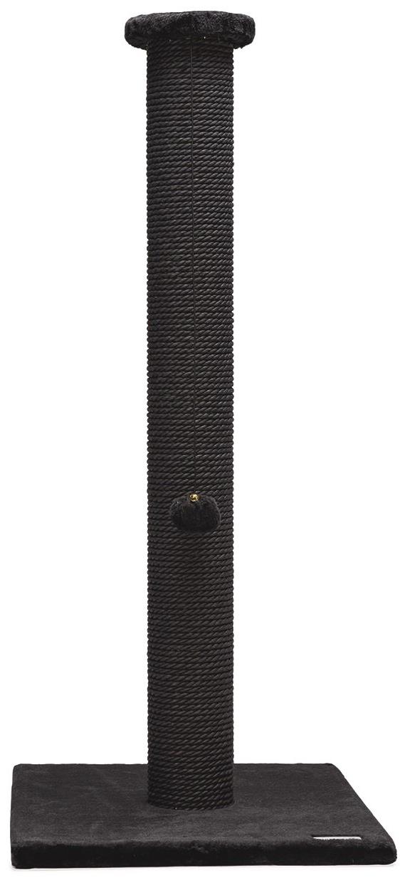 Beeztees Škrabadlo Serpa čierne 40 × 40 × 90 cm