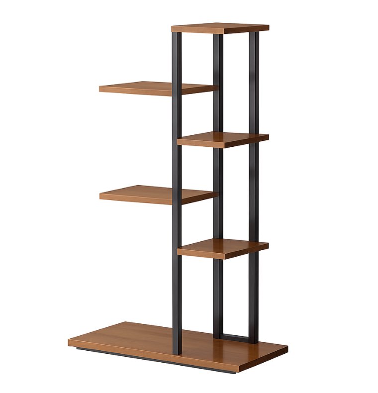 Flamenco Mystique Stojan na kvety 113 × 60 × 20 cm, čierno-hnedý