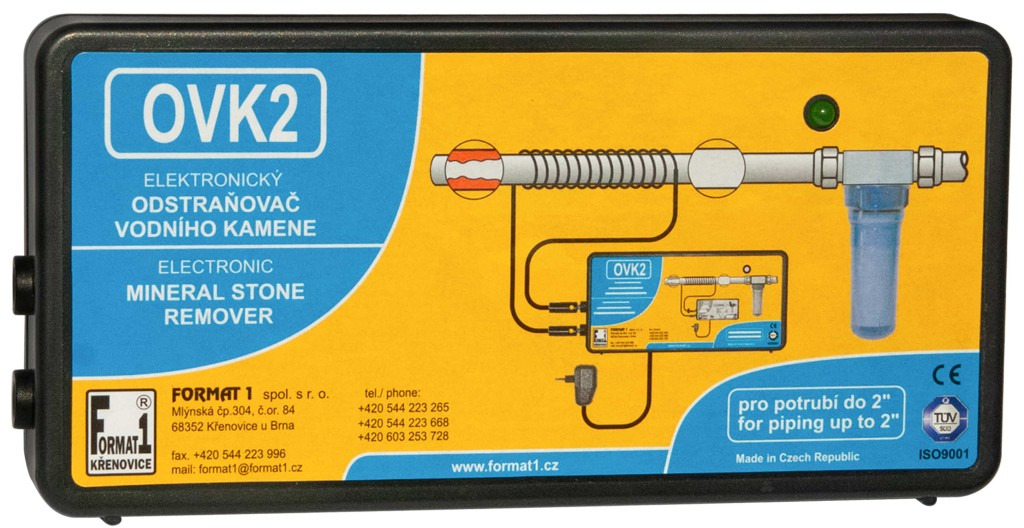 Format1 OVK2, Odstraňovač vodného kameňa pre potrubie do 2 cólov