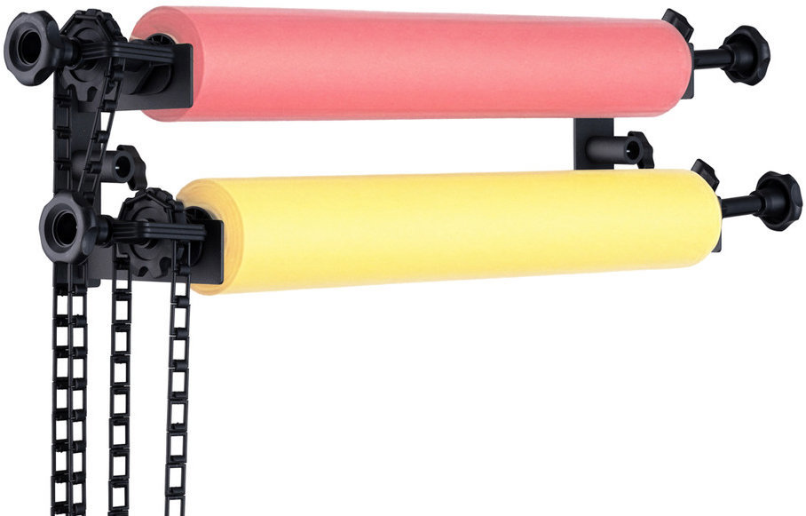 Fomei B-2W, kit na 2 kotúče fotopozadia s reťazou, brzdou a hákmi