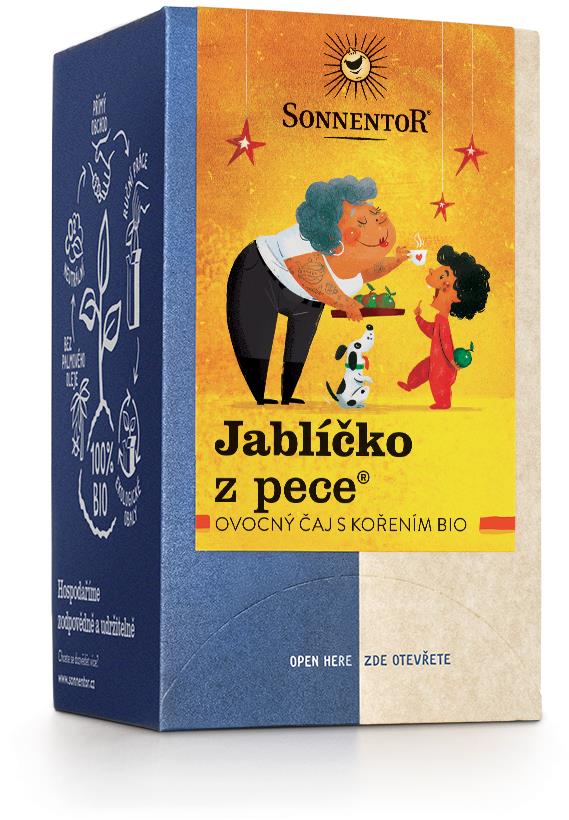 Sonnentor Jabĺčko z pece čaj bio 45 g