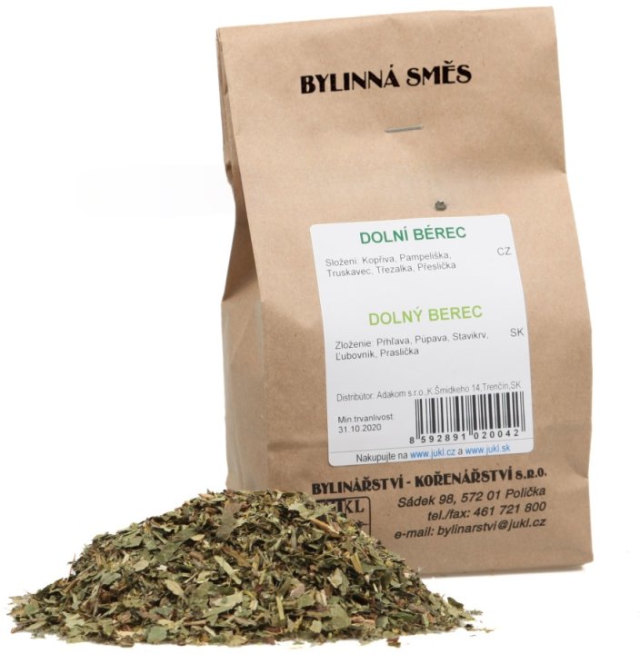Jukl Bylinkový čaj Dolný bérec 100 g