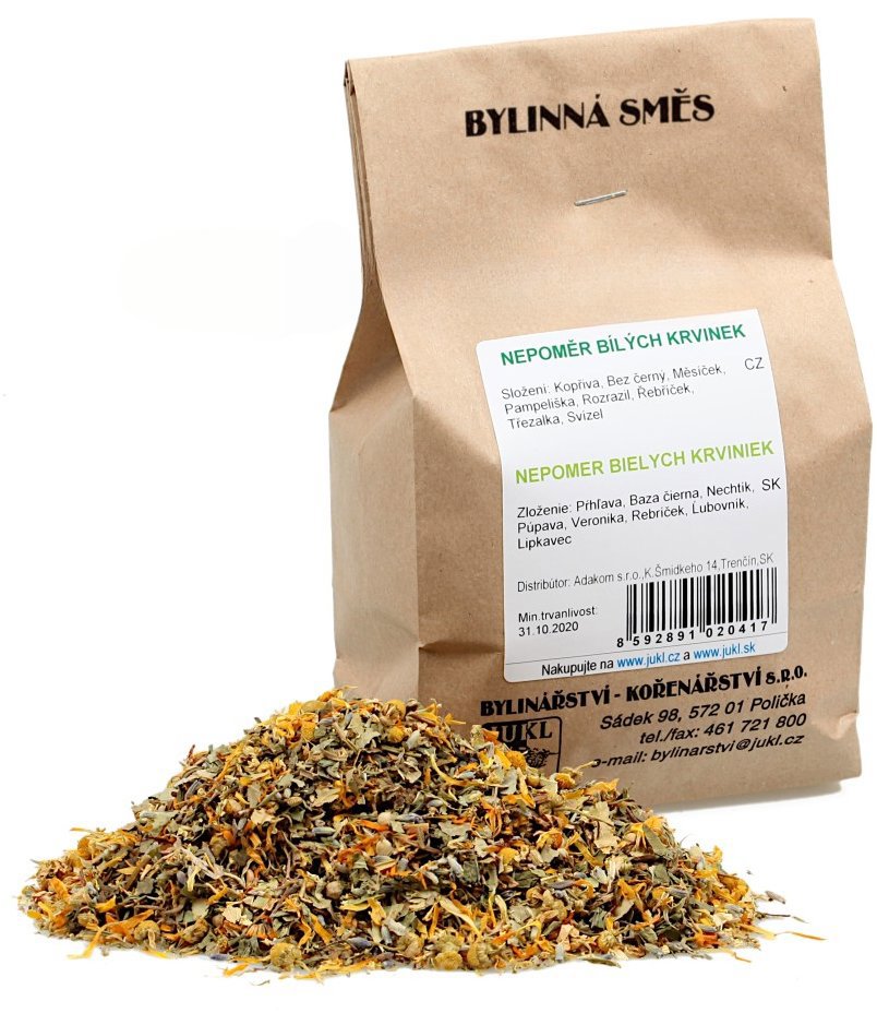 Jukl Bylinkový čaj Nepomer bielych krviniek 100 g