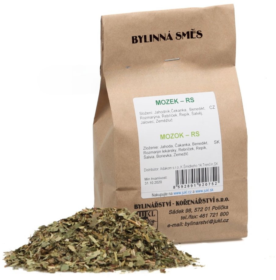 JUKL Bylinkový čaj Mozek RS 100 g