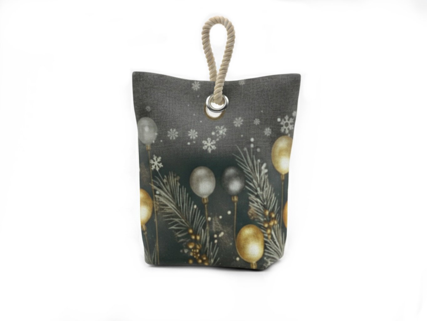 Forbyt Vianočná dverná zarážka Ihličie a banky CYH5918C, 22 × 23 cm