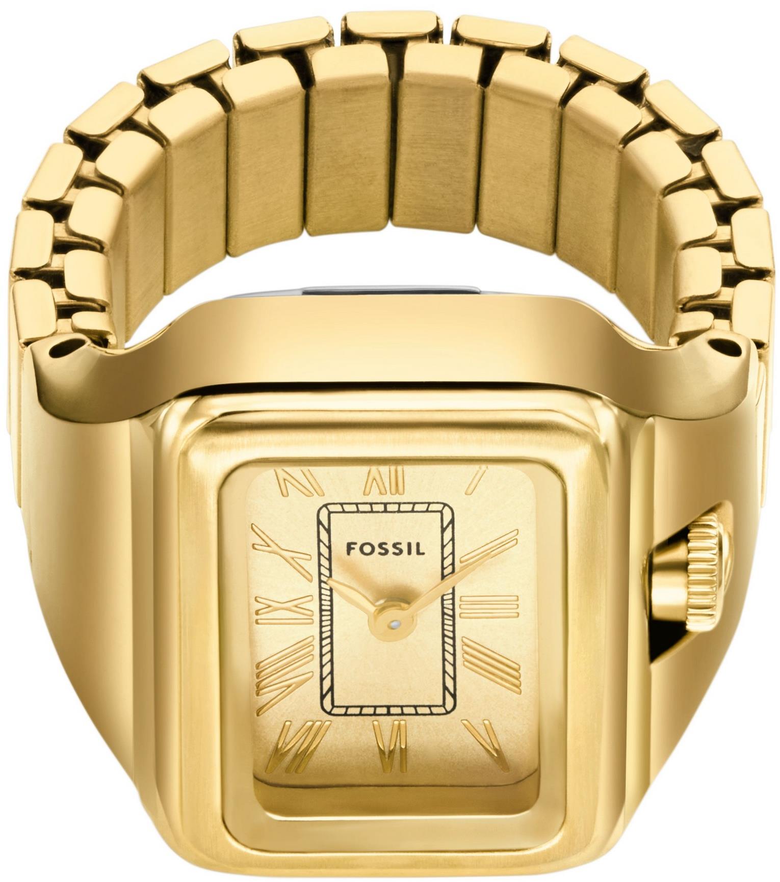 Fossil Raquel Watch Ring dámske hodinky hranaté prsteň ES5343