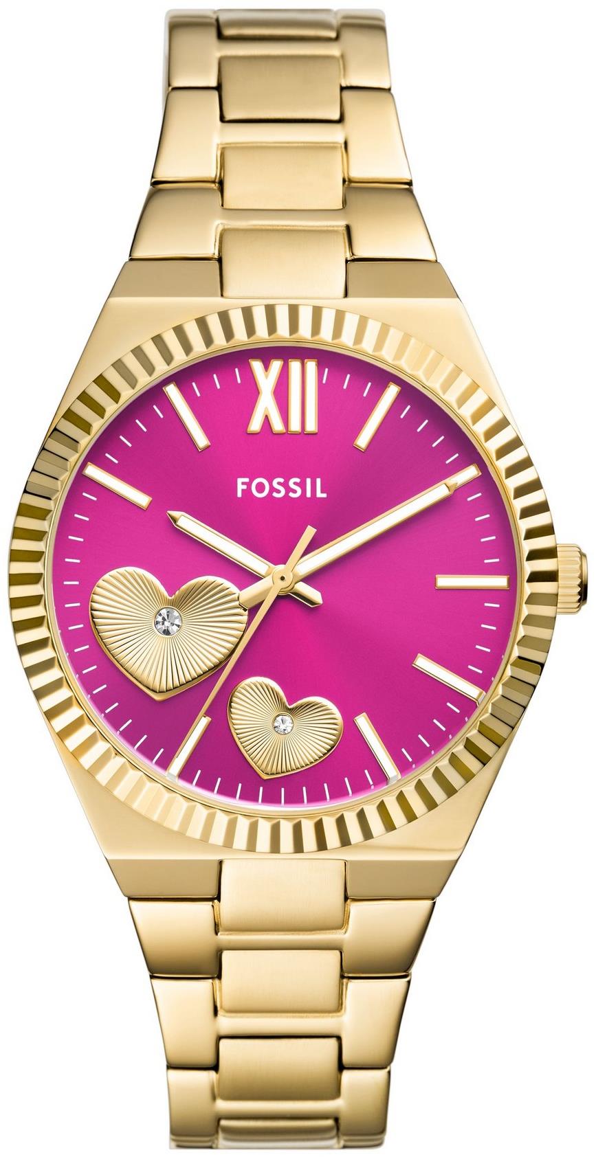 Fossil Scarlette dámske hodinky okrúhle ES5325