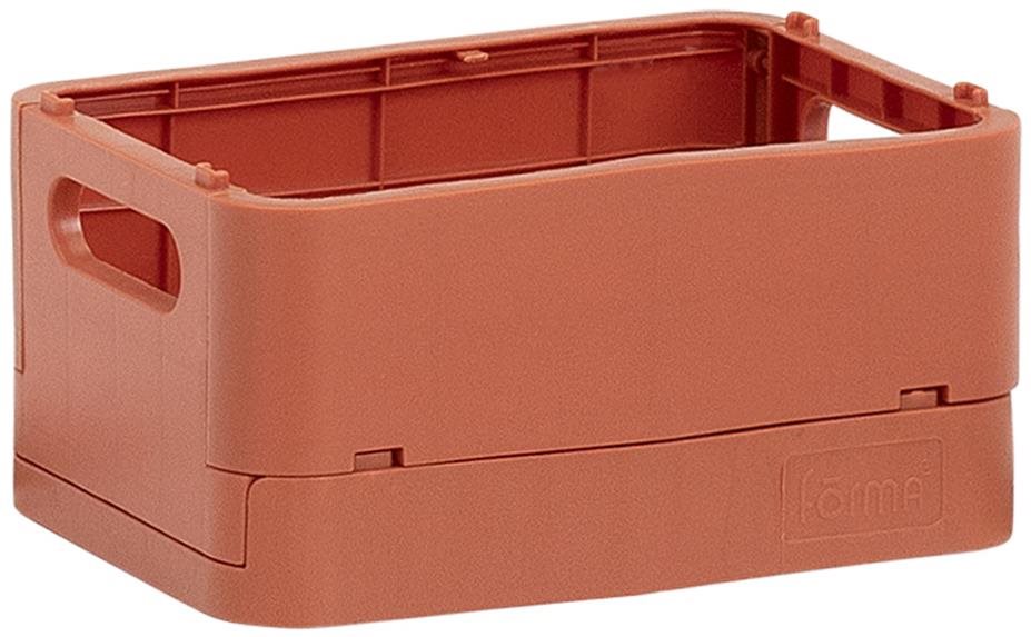 FORMA Skladací úložný box Joe 58, S, terakota