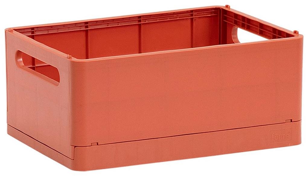 FORMA Skladací úložný box Joe 60, M, terakota