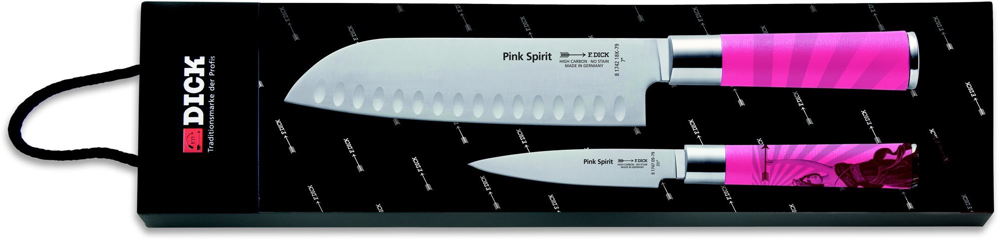 F. Dick Sada nožov 2 ks PINK SPIRIT