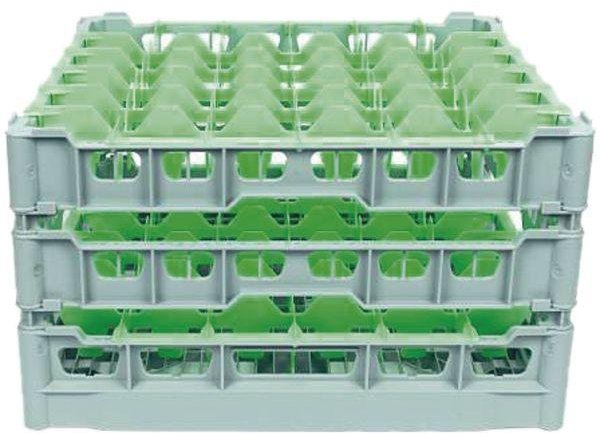 Fries rack systém Kôš na poháre do umývačky pre 36 ks pohárov, 500 × 500 mm