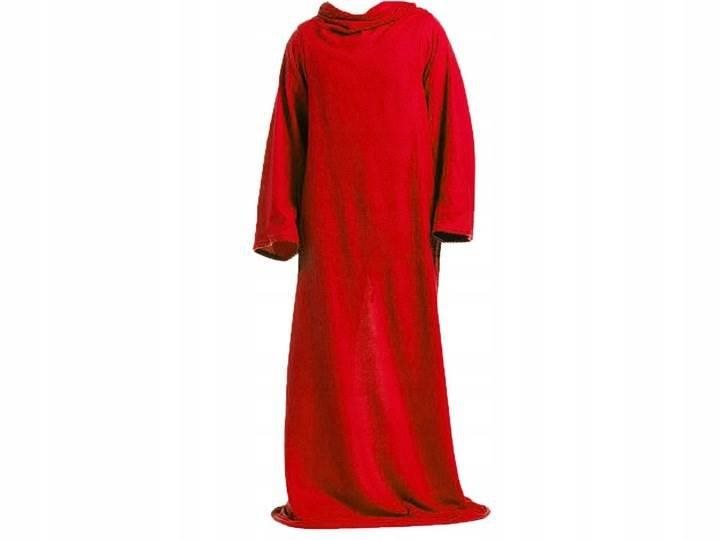Verk Flísová deka s rukávmi Snuggie červená 190 × 140 cm