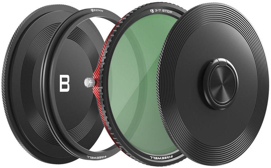 FREEWELL V2 Series Magnetic Hybrid VND/CPL 3-7 Stops Filter