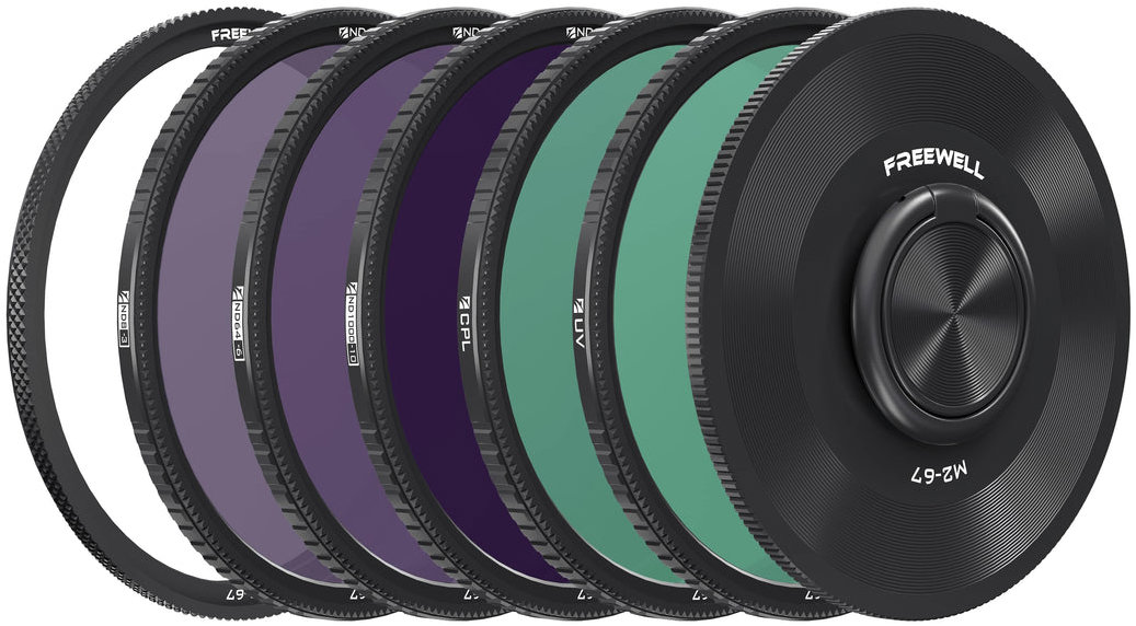 FREEWELL 67mm M2 Magnetic Quick Swap 5-Pack Filter