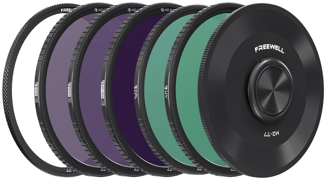 FREEWELL 77mm M2 Magnetic Quick Swap 5-Pack Filter