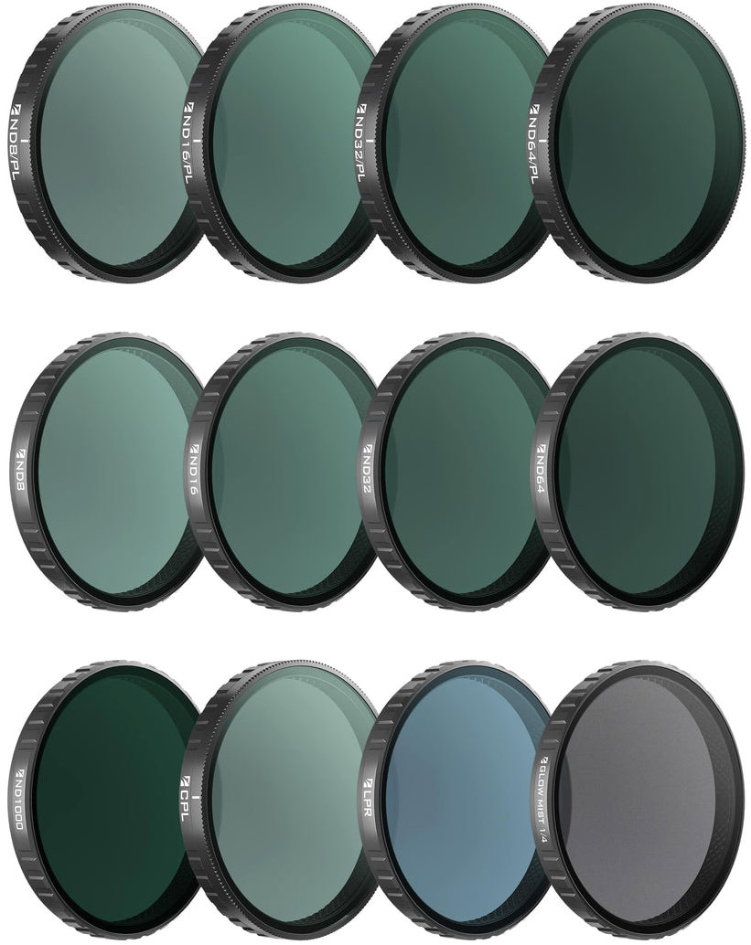 FREEWELL Osmo Action 6 Filters – Mega Kit – 12 Pack