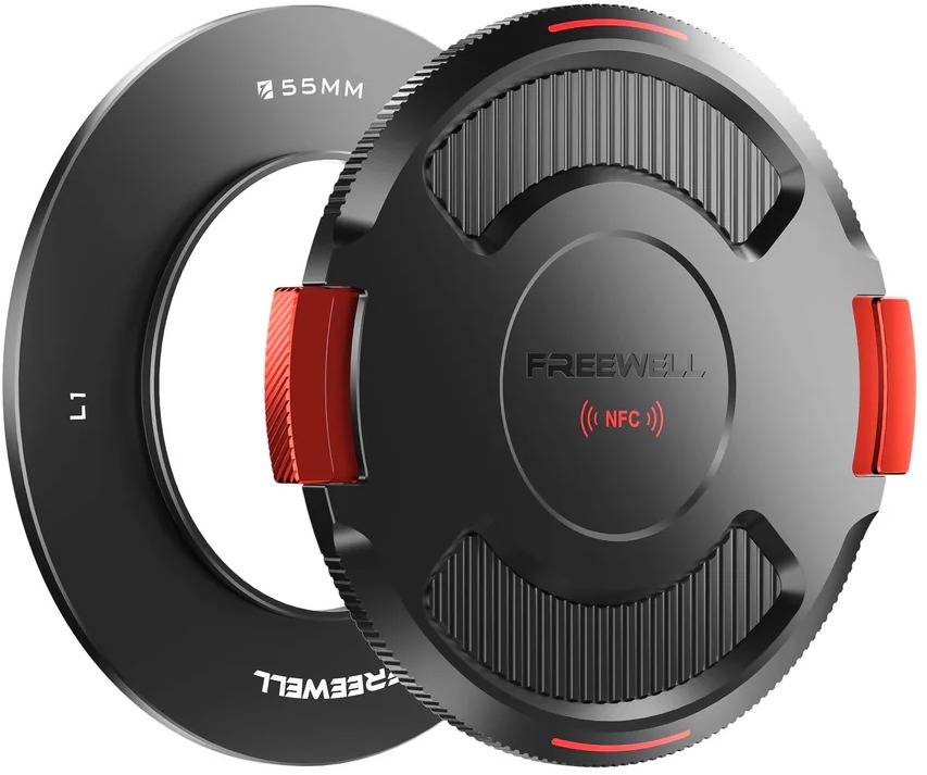 FREEWELL 55 mm Base Ring & Cap for Real Locking VND